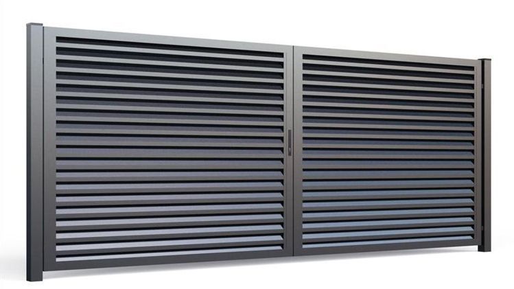 Brama dwuskrzydłowa persiane